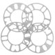thumbnail image 5 of TABLZONE 4Ud Wheel Shims Universal Plata Para Contacto De Neumáticos, 5 of 7
