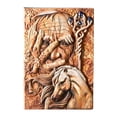 thumbnail image 2 of Xihbxyly Cuaderno de Mago con Relieve, Cubierta de Cuero Artesanal, Papel Grueso para Una Escritura Suave, Etiqueta de Cinta para Facilitar Su Uso, Elegante Decoración de Oficina, Regalo Ideal para P, 2 of 6