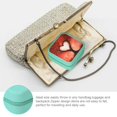 thumbnail image 3 of Pratyus Heart-Shaped Tree Jewelry Organizer Travel Case for Necklace, Ring, Earring - Portable and Compact with High Quality Materials - Best Gift for Various Occasions Green, 3 of 5