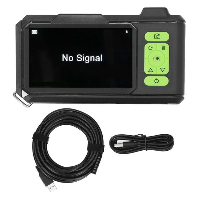Cámara endoscópica industrial de 4,3 pulgadas IPS 1080P HD, lente única, portátil, para inspección en vivo, 10 m