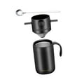 thumbnail image 2 of DOLITY Insulated Pour over Coffee Maker Set Camp Coffee Carafe for Home Backpacking black, 2 of 9