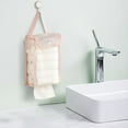 thumbnail image 5 of Waterproof Clear Tissue Holder Dispenser for Home and Travel – Hanging Reusable PVC Tissue Box Cover with Strong Adhesive Mount for Bathrooms, Kitchens, RVs, and More, 5 of 5