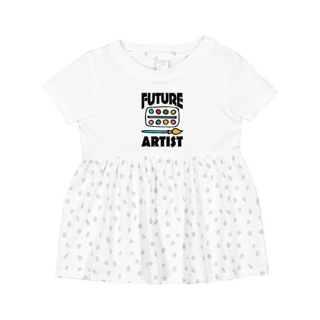 

Inktastic Future Artist Future Painter Girls Baby Dress