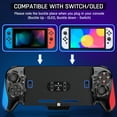 thumbnail image 5 of Switch Controller for Nintendo Switch/OLED, ESYWEN Replacement for Switch Joy Cons with Handheld Grip, Vibration, Built-in 6-Axis Gyro Joystick, 5 of 8