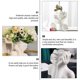 thumbnail image 3 of Ceramic Face Vase Artistic Head Vase For Decor, Women Face Planter Human Body Flower Vase Centerpiece For Home Office, 3 of 5