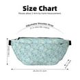 thumbnail image 3 of Naloa Bee Flower Print Running Belts for Men Women,Running Fanny Pack with 2-Zipper Pockets,Waterproof Waist Pack for Travel Hiking Running Outdoor Sports, 3 of 8