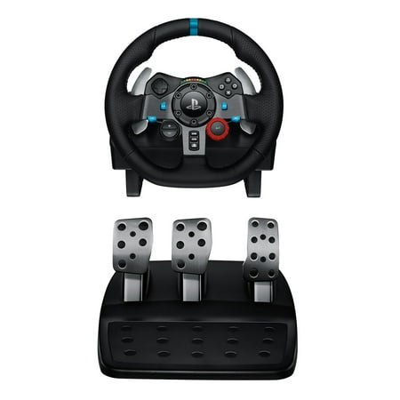 Restored Logitech G29 Driving Force Racing Wheel Dual Motor Force Feedback for PS3 & PS4 (Refurbished)