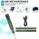 thumbnail image 2 of Dinheiro KKmoon Pequeña Amoladora Eléctrica Inalámbrica Velocidad Ajustable Hasta 15000 RPM USB Recargable Pequeña Pulidora Eléctrica Grabado Y Corte Pluma Verde RUIOIU, 2 of 4