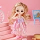 thumbnail image 4 of Muñeca Princesa Conjunto Muñeca Niñas Juguete Vestir Muñeca Ajustable, 4 of 5