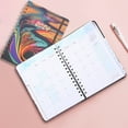 thumbnail image 7 of Yibooy 2024 Weekly Monthly Planner Spiral Bound Calendar Agenda Book (Swirl), 7 of 7