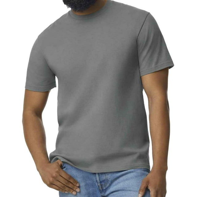 Gildan T-Shirt Mi-Lourd Toucher Doux pour Hommes