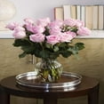 thumbnail image 3 of Kabloom Bouquet of 12 Fresh Pink Roses with Vase, 3 of 6