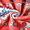 thumbnail image 7 of TWINNIS Area Rug Flowers Boho Design Rug for Living Room,Bedroom,6'x9',Red Blue, 7 of 7