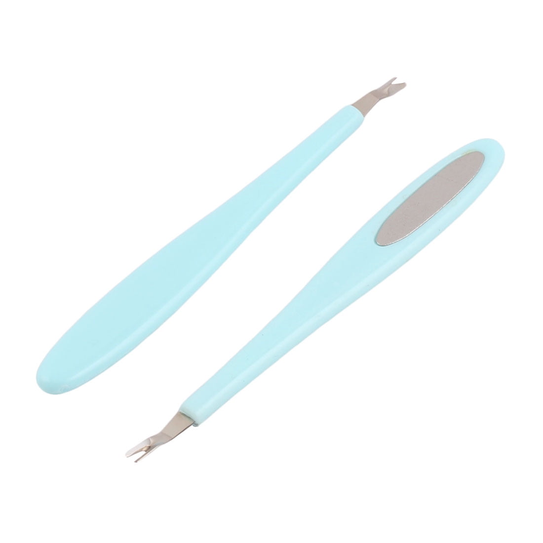 Unique BargainsHome Plastic V Shaped Callus Cuticle Trimmer Pusher