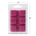 Mainstays 6 Cube Wax Melts, Ocean Peony, 1.25oz
