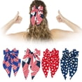 Independence Day Bow Spring Clip, Hair Clip for Children and Adults ...