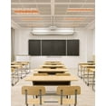 thumbnail image 4 of Fluorescent Light Covers for Ceiling Lights 2 Pack, Orange Fall Magnetic Ceiling Light Covers 2x4ft for Classroom Office School, Autumn Floral Botanical Pastoral Rustic Drop Ceiling Light Shade, 4 of 7