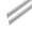White, variant on Outwater Plastic J Channel Fits Material 1/16 Inch Thick Black Rigid PVC Cap Moulding 48 Inch Length (Pack of 2)