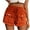 Orange, variant on Abcnature Plus Size Shorts, Womens Athletic Shorts, Fashion Women Sweat Shorts, Summer Casual Loose Pocket Solid Pockets High Waist Short, Comfy Beach Shorts, Cycling Sport Shorts Dark Gray S