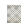 thumbnail image 1 of Benzara BM181211 Acanthus Patterned Nylon Area Rug with Latex Backing, Blue & Gray - Small - 0.4 x 60 x 96 in., 1 of 1