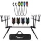 thumbnail image 1 of Mundano Soporte de caña de pescar de carpa retráctil ajustable con alarmas de mordida LED Swingers COONOR Mundano, 1 of 7