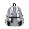 thumbnail image 3 of Police and Helicopter White Pattern Backpack for School, Cute School Bag with Adjustable Shoulder Straps and Padded Back, 13.4"x11"x4.7", 3 of 5