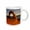 White, variant on 3drose, Delicate Arch Sunset at Arches Natural Park, 11oz Two-tone Red Mug