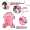 thumbnail image 2 of PET HOME PIJAMA CALIENTE PAJAMA A prueba de calor Ropa de mascotas Invierno Perro Ropa Pista Pijama, 2 of 5