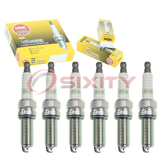 6 pc NGK 97390 G-Power Spark Plugs for Ignition Wire Secondary