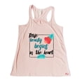 thumbnail image 1 of NanyCraft's True Beauty Begins in the Heart Ladies Racerback Tank Top, 1 of 2