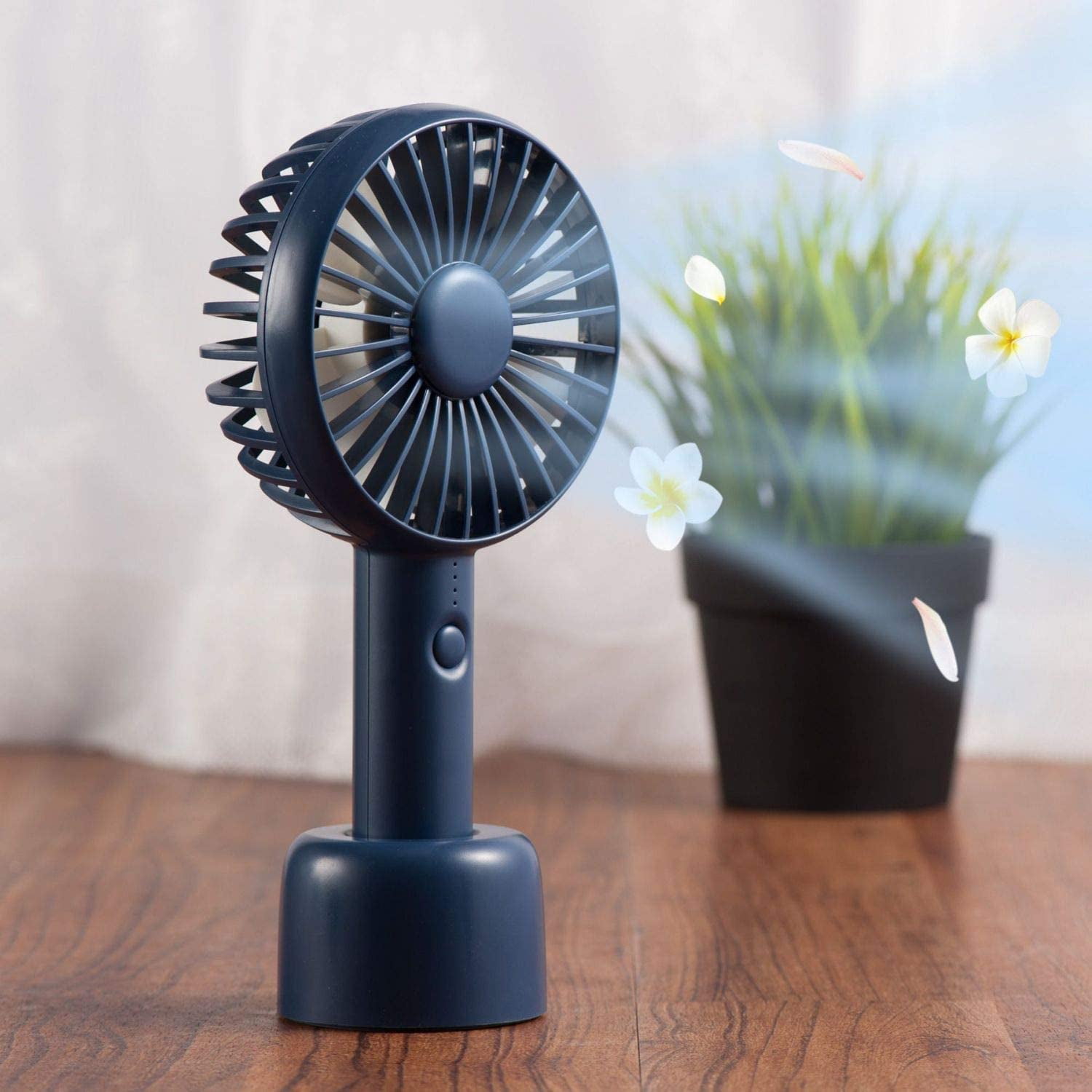 Insten Mini Portable Handheld USB Cooling Fan with Removable Aroma