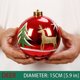 thumbnail image 3 of bola decorativa navideña de 150 mm a 250 mm para árbol de Navidad, adorno colgante brillante para el hogar, bar, fiesta, boda, decoración navideña, 3 of 5