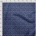 thumbnail image 4 of oneOone Polyester Spandex Dark Blue Fabric Christmas Craft Projects Decor Fabric Printed By The Yard 56 Inch Wide, 4 of 4