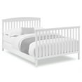 Delta Children Hanover 6in1 Convertible Baby Crib, Bianca White