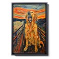 thumbnail image 2 of Hudo Funny Scream Golden Retriever Dog Poster Wall Art Decor Golden Retriever Dog Canvas Wall Art - Apartment Decor - Dog Wall Art, 2 of 5