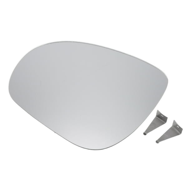 Reemplazo de vidrio de espejo retrovisor convexo calefaccionado blanco del lado del conductor izquierdo de Unique Bargains, con respaldo, adecuado para Fiat 500X