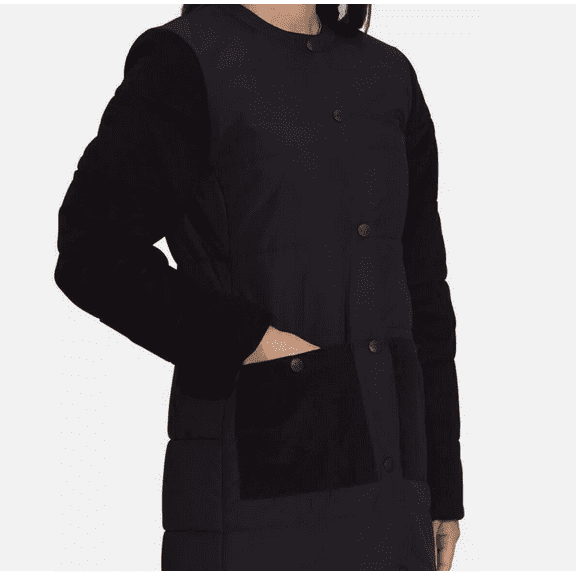 The North Face Collarless Synthetic Black Jacket Women’s - XXL