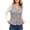 Gray, variant on LUVDA Quilted V-Neck Vest for Women - Lightweight Sleeveless Warm Jacket with Pockets and Snap Buttons for Casual Fall Winter Layering