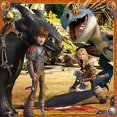 thumbnail image 4 of Ravensburger How to Train Your Dragon Jigsaw Puzzle (3 x 49 Piece), 4 of 6