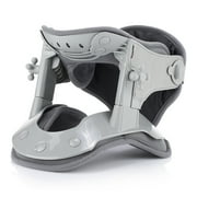 Cervical Neck Traction Device, Neck Stretcher for Cervical, Cervical Traction Device,Neck Brace with 3 Power Traction and Heating, Neck Decompression and Neck Tension Relief,Gray
