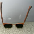 Ray&Ban RB 3016 RETRO SIXTIES ICONIC CLUBMASTER SUNGLASSES GREEN