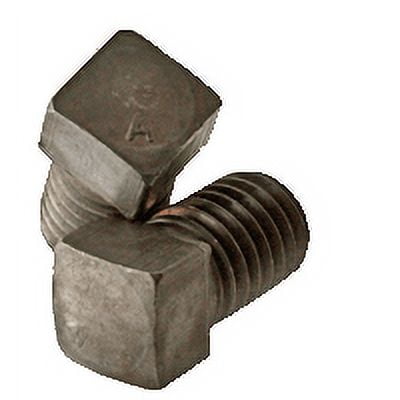 3/8"-16x2 1/2",(FT) Square Head Set Screw, Cup Point, Plain (inch) (Quantity: 100)