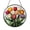 Acrylic 3.5 Inch, variant on Stained Glass Tulips Window Suncatcher, Colorful Floral Art Decor Hanging, Fresh Spring Inspired Home Ornament