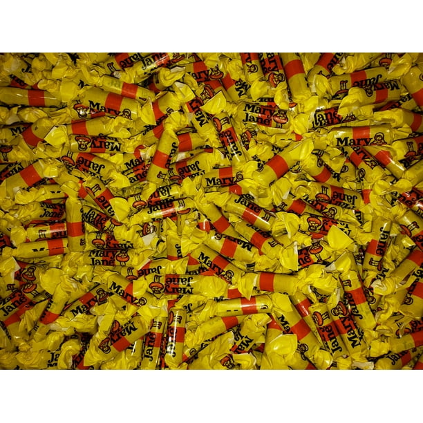 BAYSIDE CANDY MARY JANES WRAPPED CANDY, 2LBS