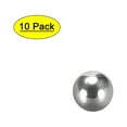 thumbnail image 1 of Bolas de precisión Uxcell G5 de acero inoxidable tono plateado 10pcs 1/16", 1 of 5