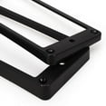 thumbnail image 2 of kurtrusly Curved Humbucker Pickups Frames Mounting Rings for LP Electric Guitar Black, 2 of 9
