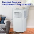 thumbnail image 3 of Eastvita 10000 BTU Portable Air Conditioner Cooling/Dehumidifier/Fan Functions/Cools 450 Sq Ft/Remote Control/LED Display Included, 3 of 6