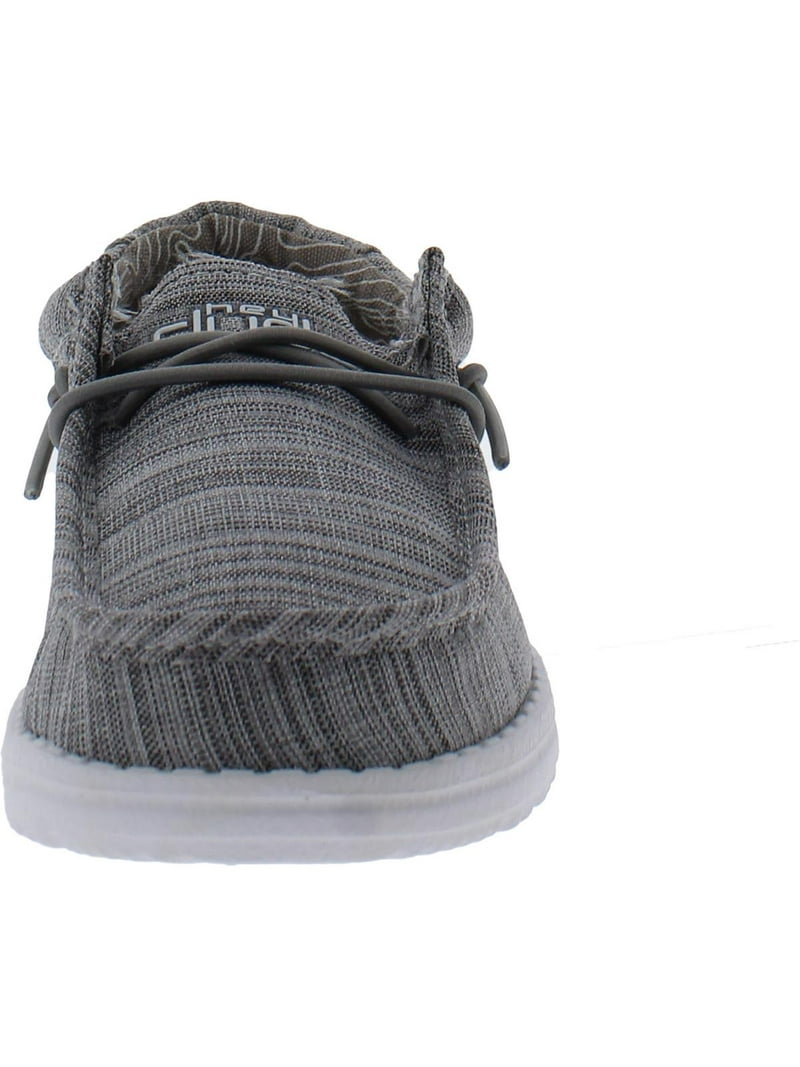 Hey Dude Girls Wally Canvas Slip On Moccasins - Walmart.com display picture 1