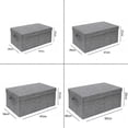 thumbnail image 2 of Storage Box Foldable Storage Rack Clothing Organizer Fabric Storage Box Sundrys Cloth Pants Storage Artifact-B, 2 of 5