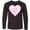 AB-Black, variant on Inktastic Grandpa's Sweetie Pie with Pink Hearts Long Sleeve Youth T-Shirt